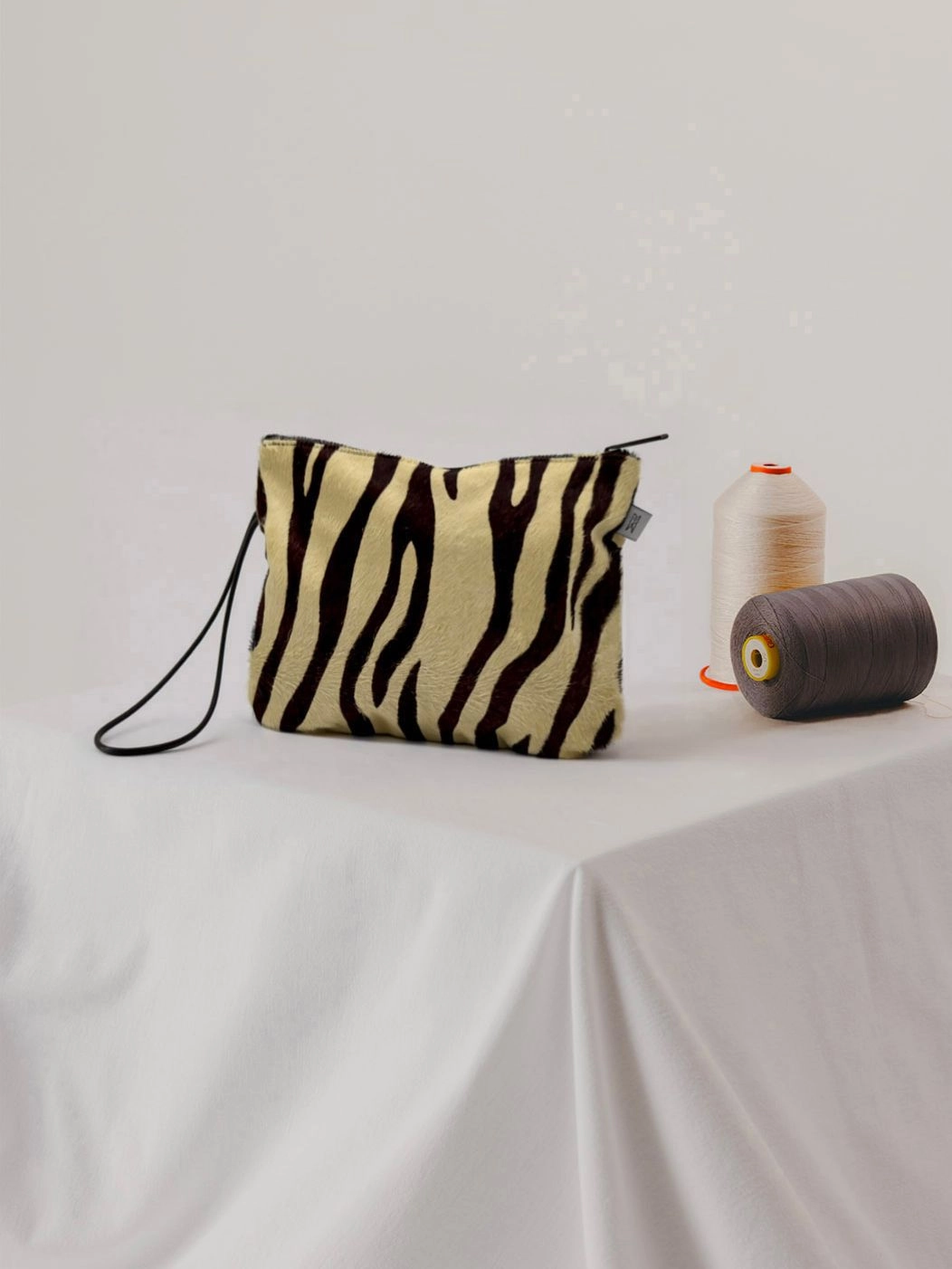 Pochette in pelle Zippo