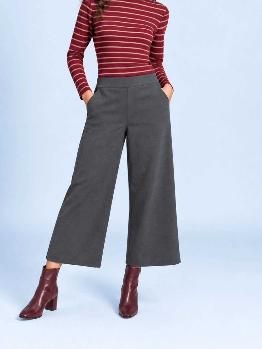 Pantaloni wide-leg Lonigo