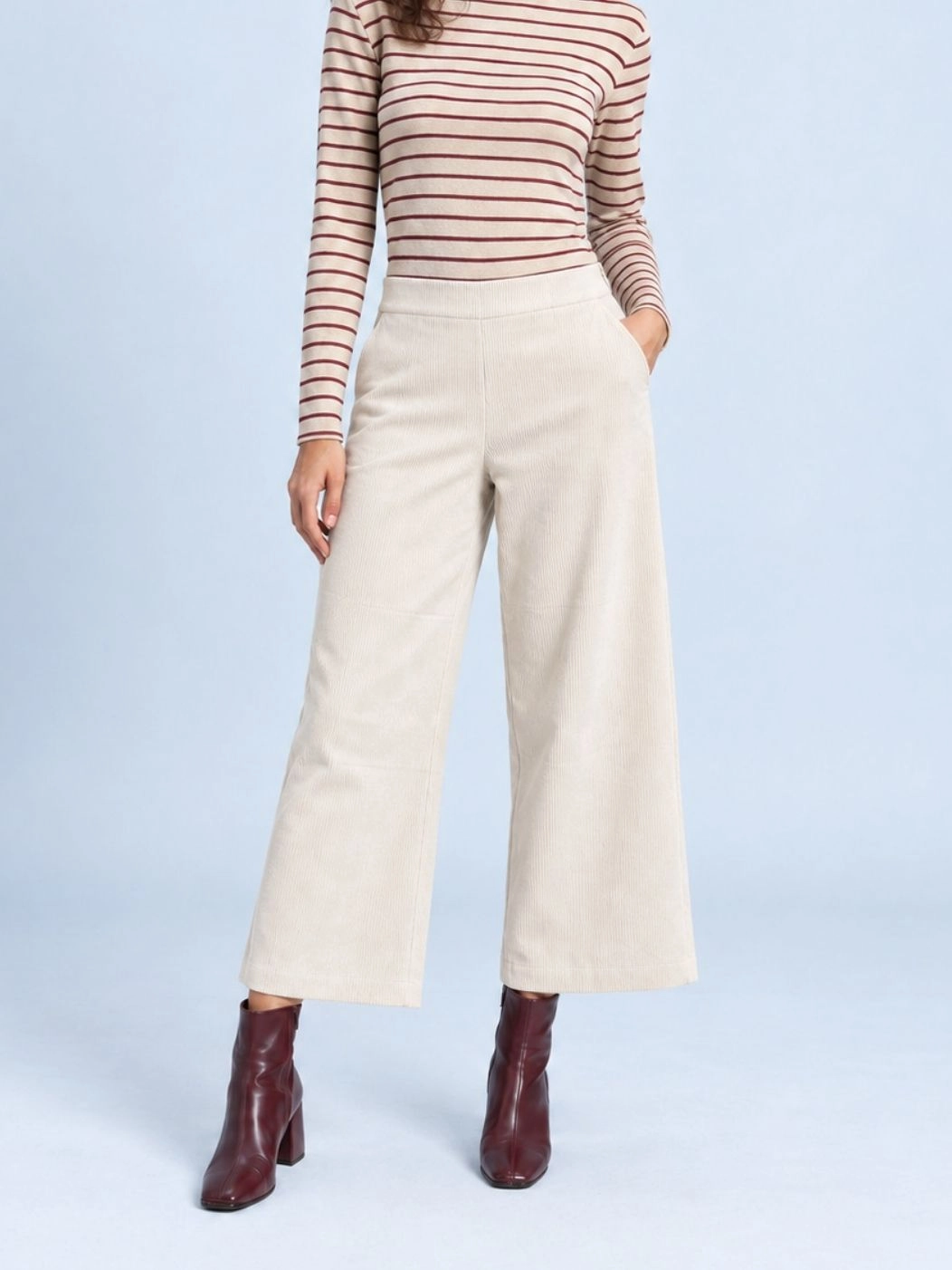 Pantaloni wide-leg Lonigo