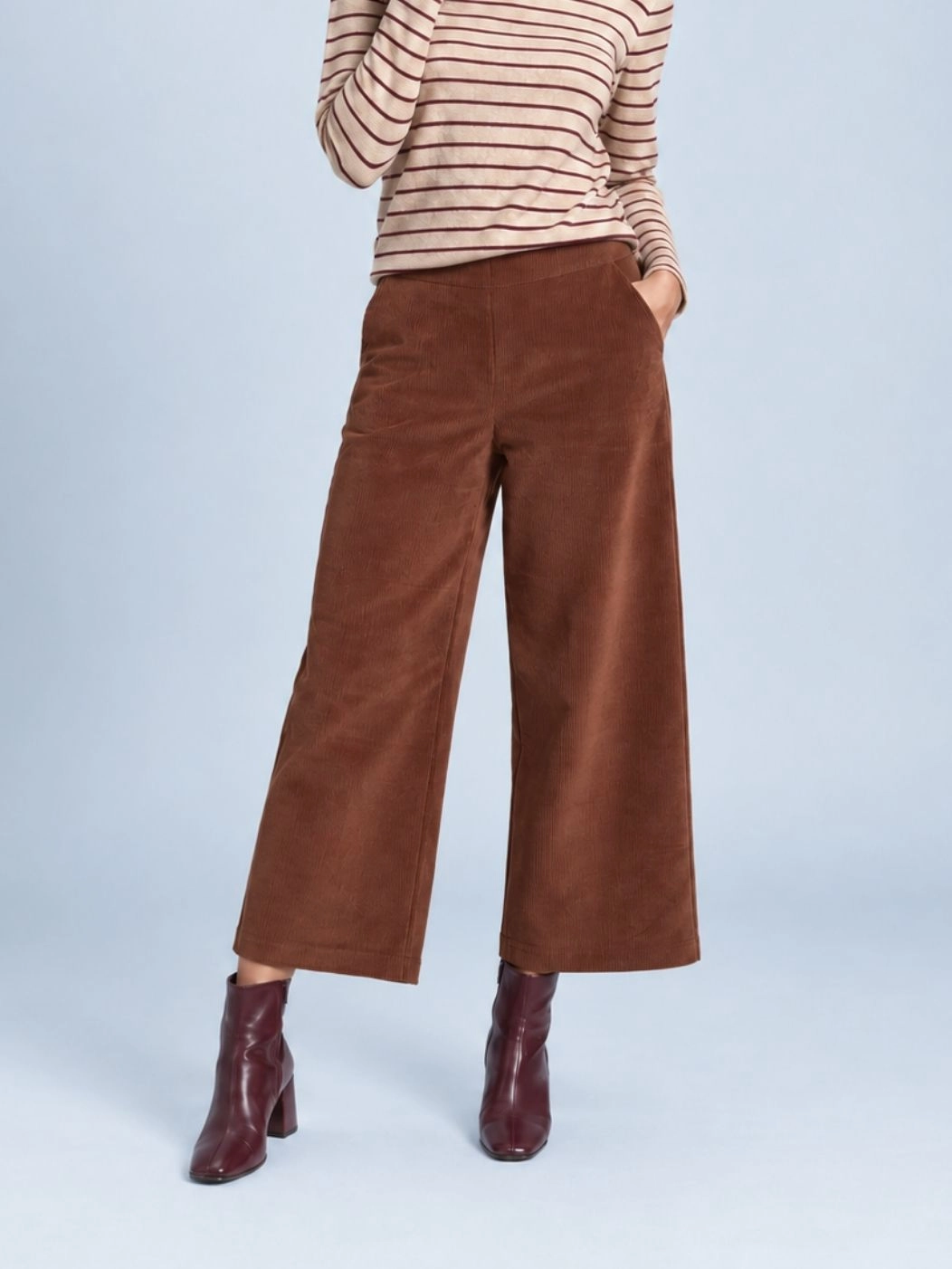 Pantaloni wide-leg Lonigo