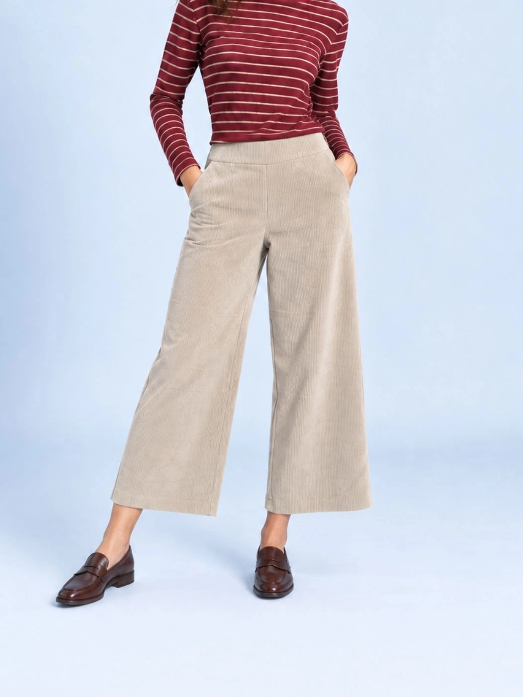 Pantaloni wide-leg Lonigo