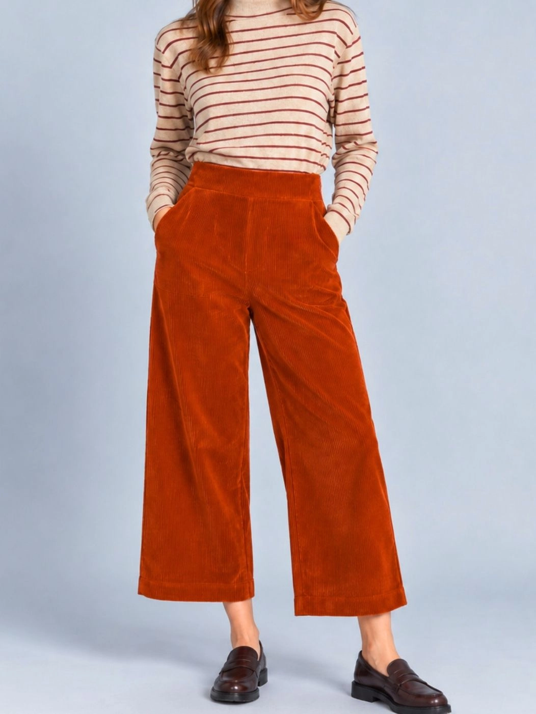 Pantaloni wide-leg Lonigo